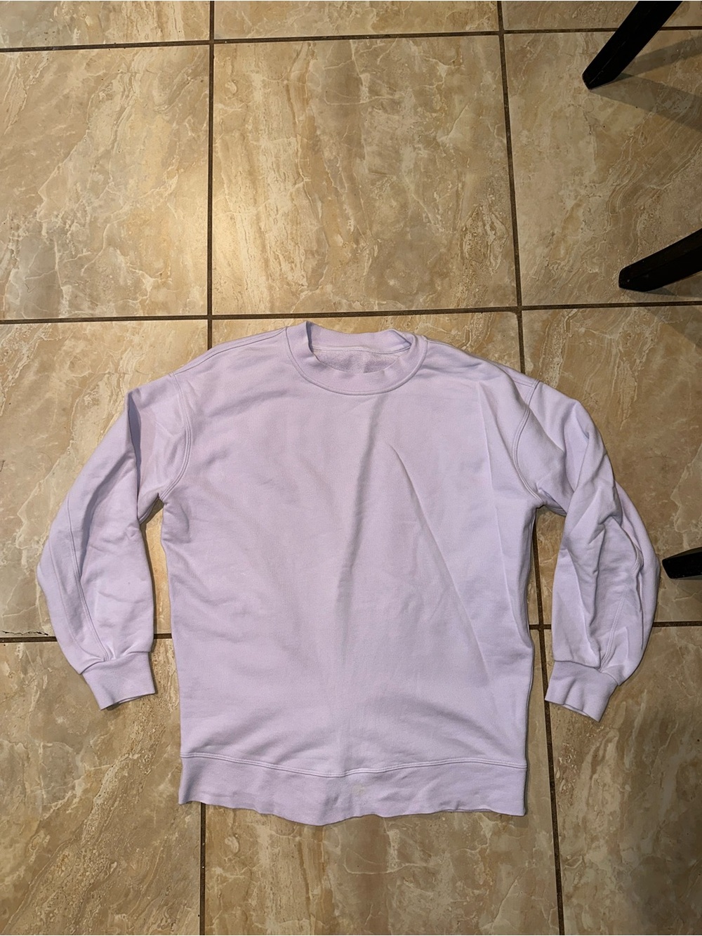 Lilac Ether Lululemon Perfectly Oversized Crew sweatshirt Size 4